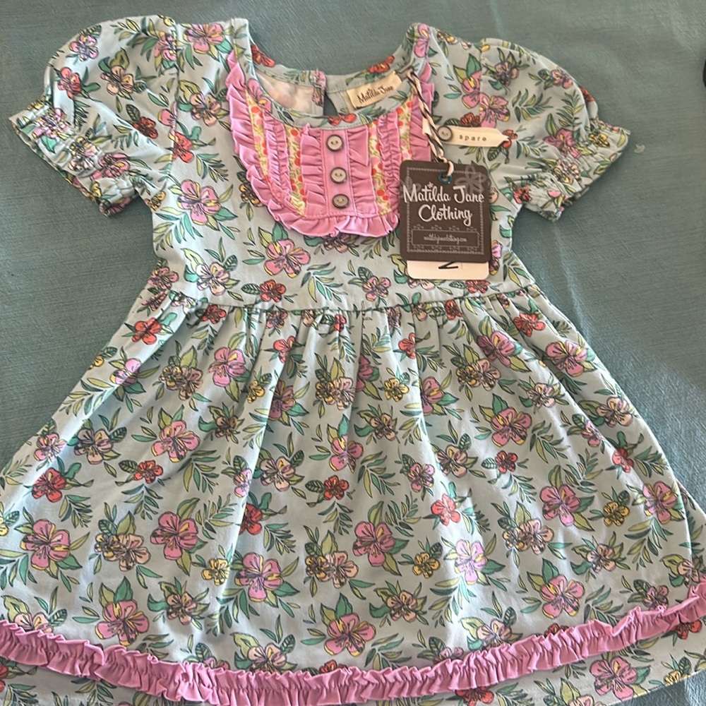 3 Brnad new Matilda Jane, little girl dresses.